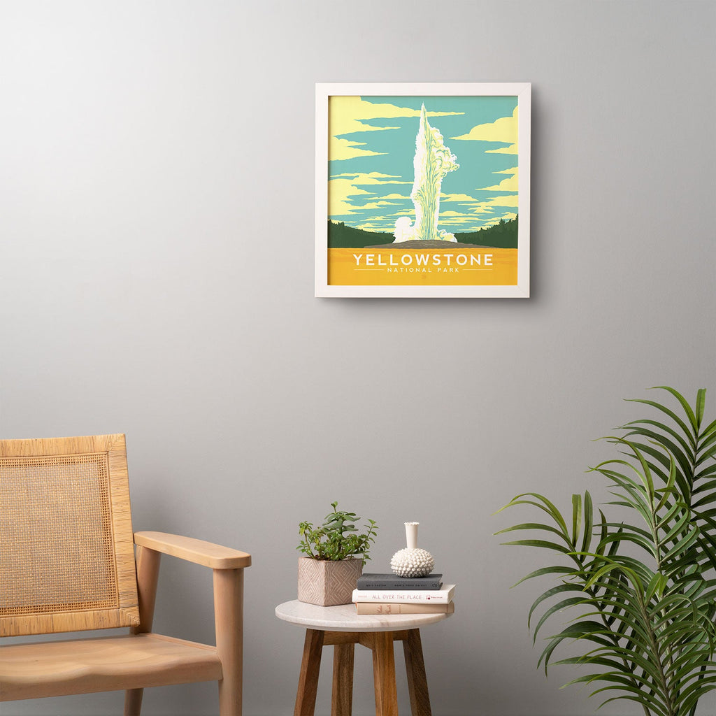 Anderson Design Group Yellowstone National Park Framed Wall Art