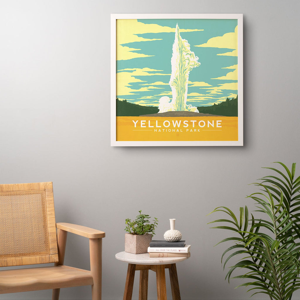 Anderson Design Group Yellowstone National Park Framed Wall Art