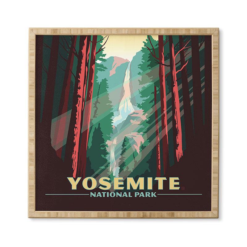 Anderson Design Group Yosemite National Park Framed Wall Art