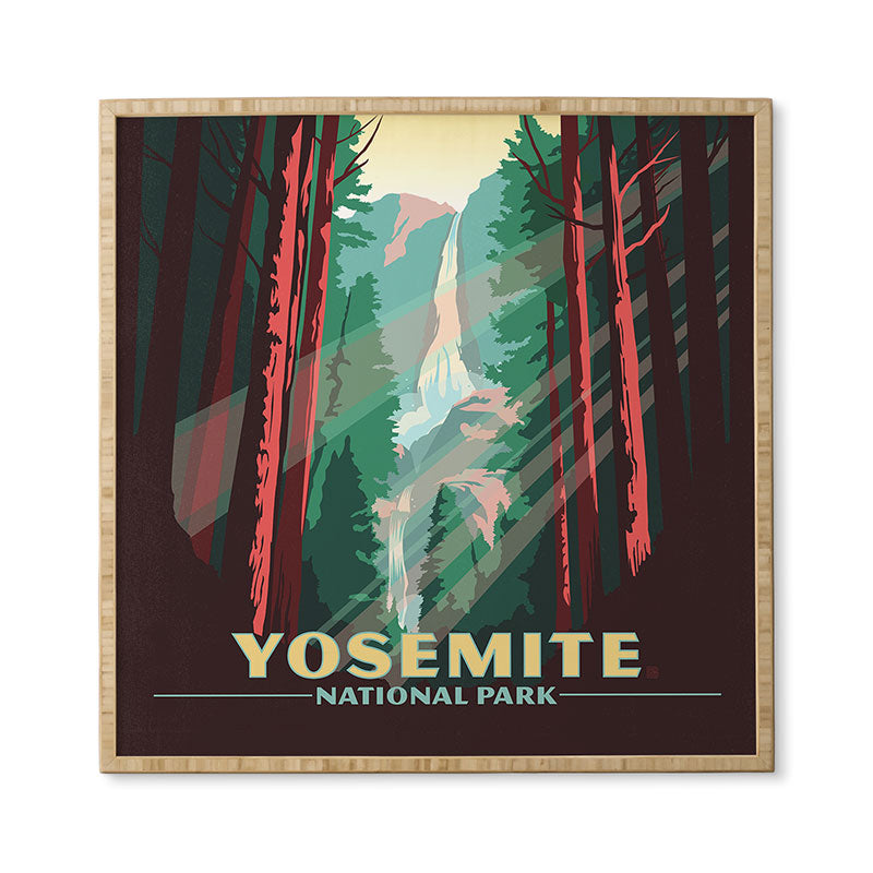 Anderson Design Group Yosemite National Park Framed Wall Art
