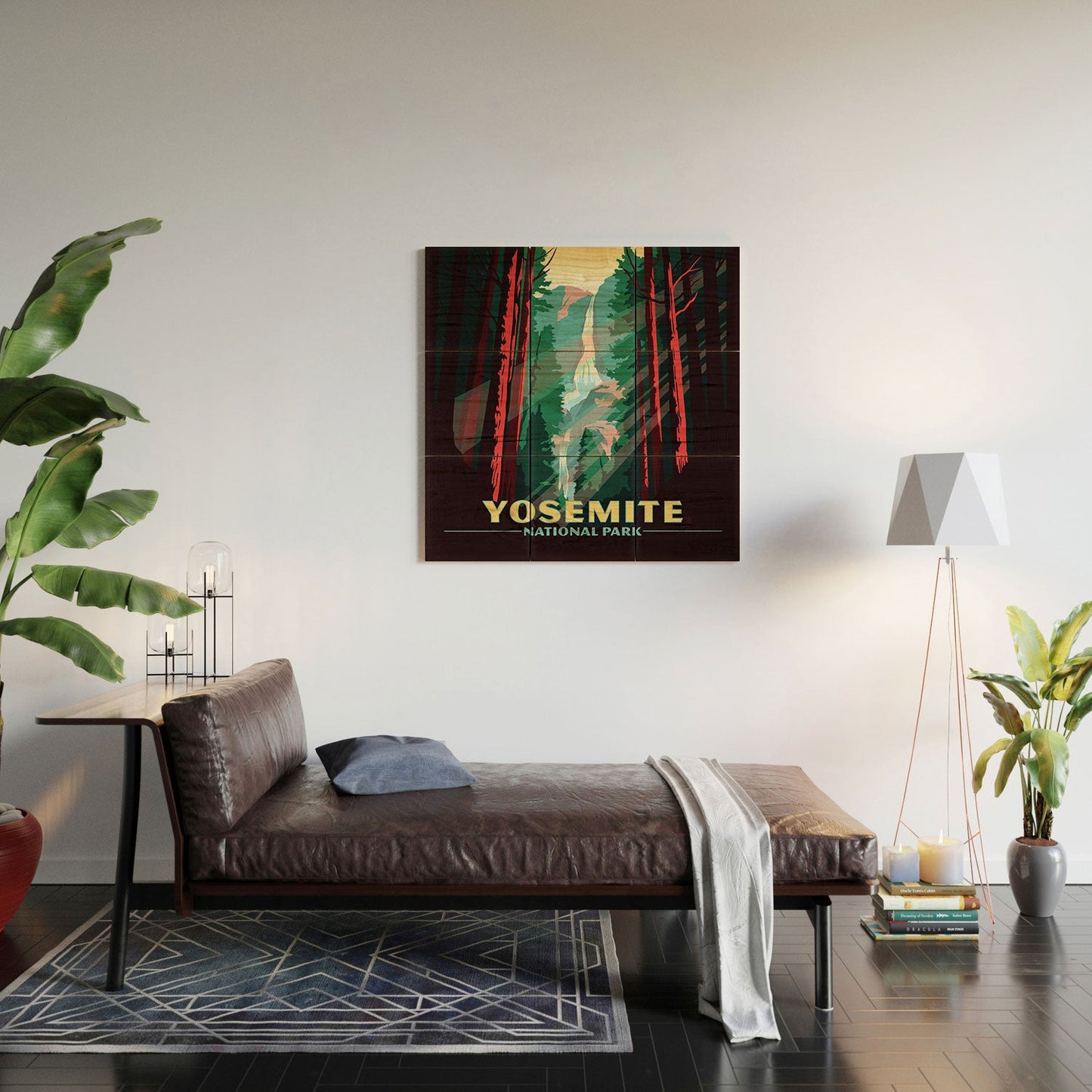 Anderson Design Group Yosemite National Park Wood Wall Mural
