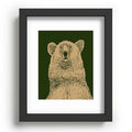 Andrew Henry Kodiak Bear Recessed Framing Rectangle