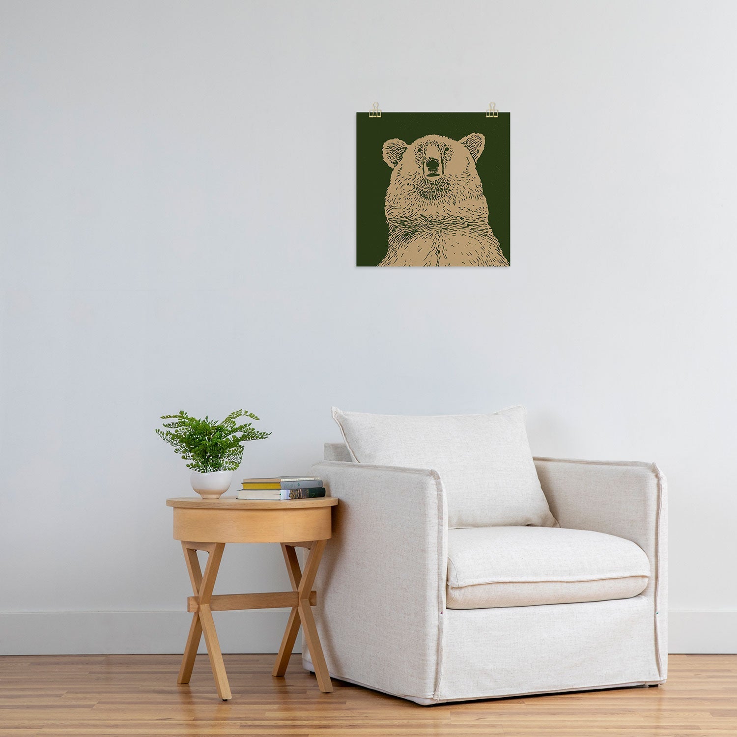 Andrew Henry Kodiak Bear Art Print