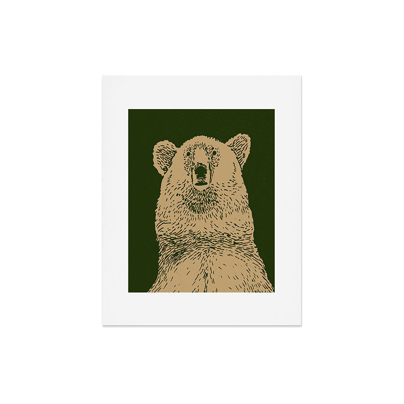 Andrew Henry Kodiak Bear Art Print