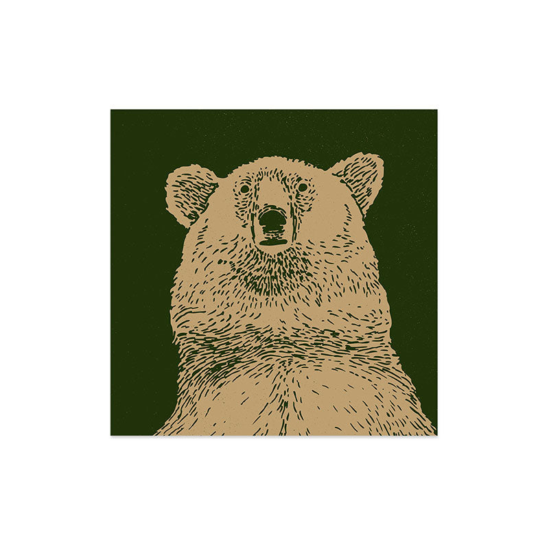 Andrew Henry Kodiak Bear Art Print
