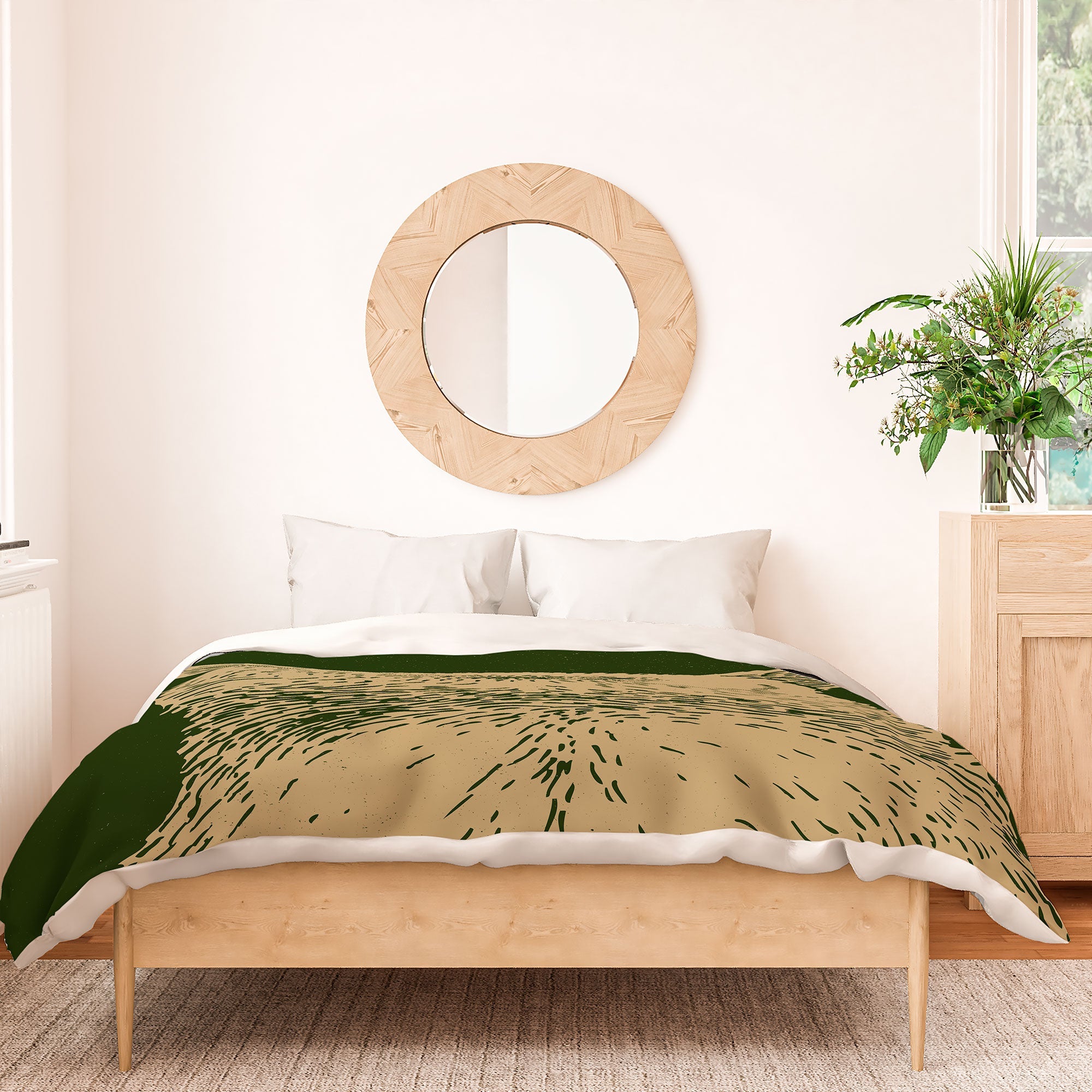 Andrew Henry Kodiak Bear Duvet Cover