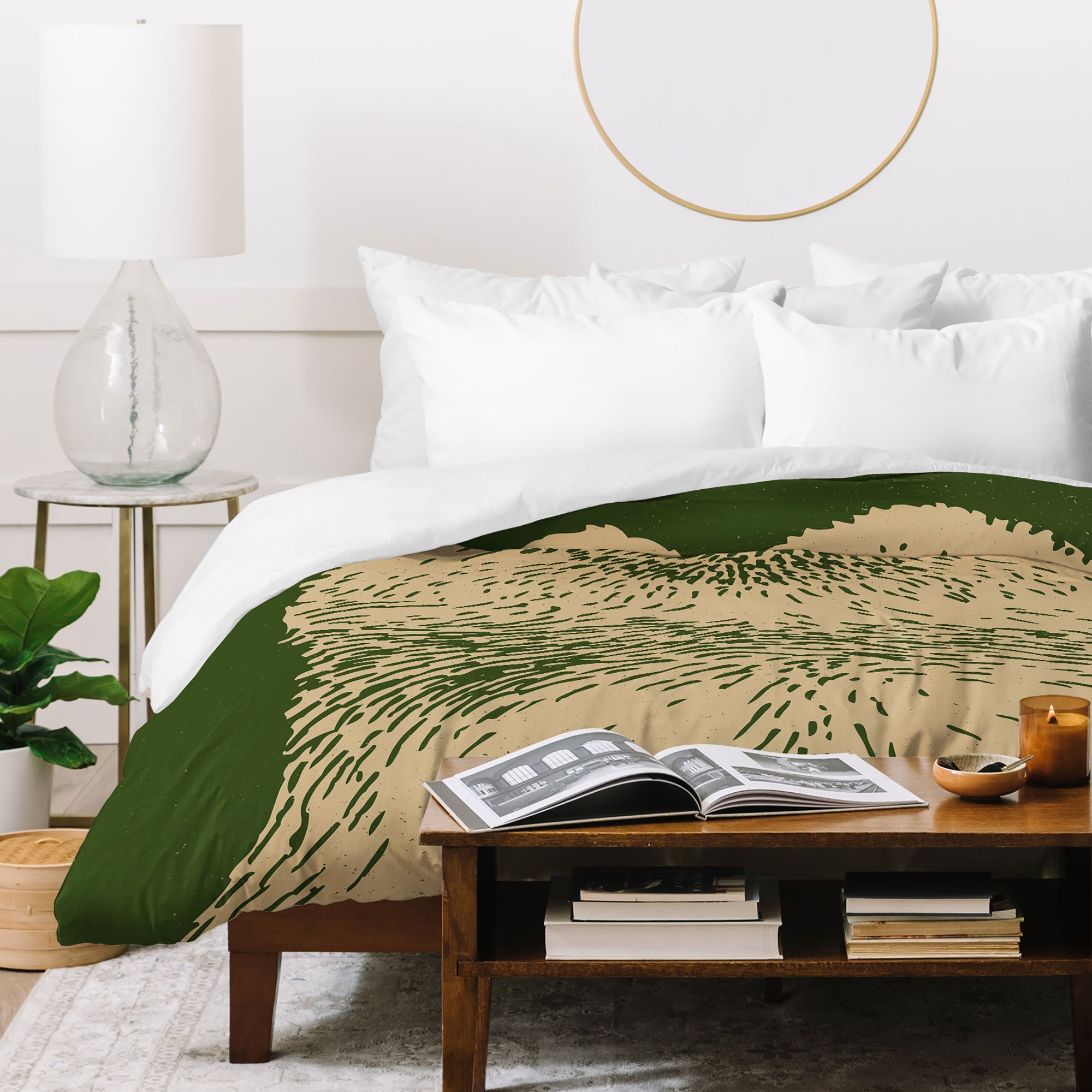 Andrew Henry Kodiak Bear Duvet Cover