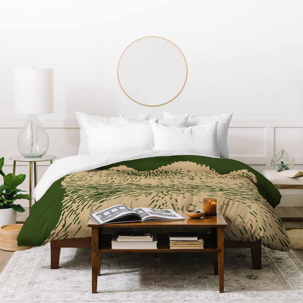 Andrew Henry Kodiak Bear Duvet Cover