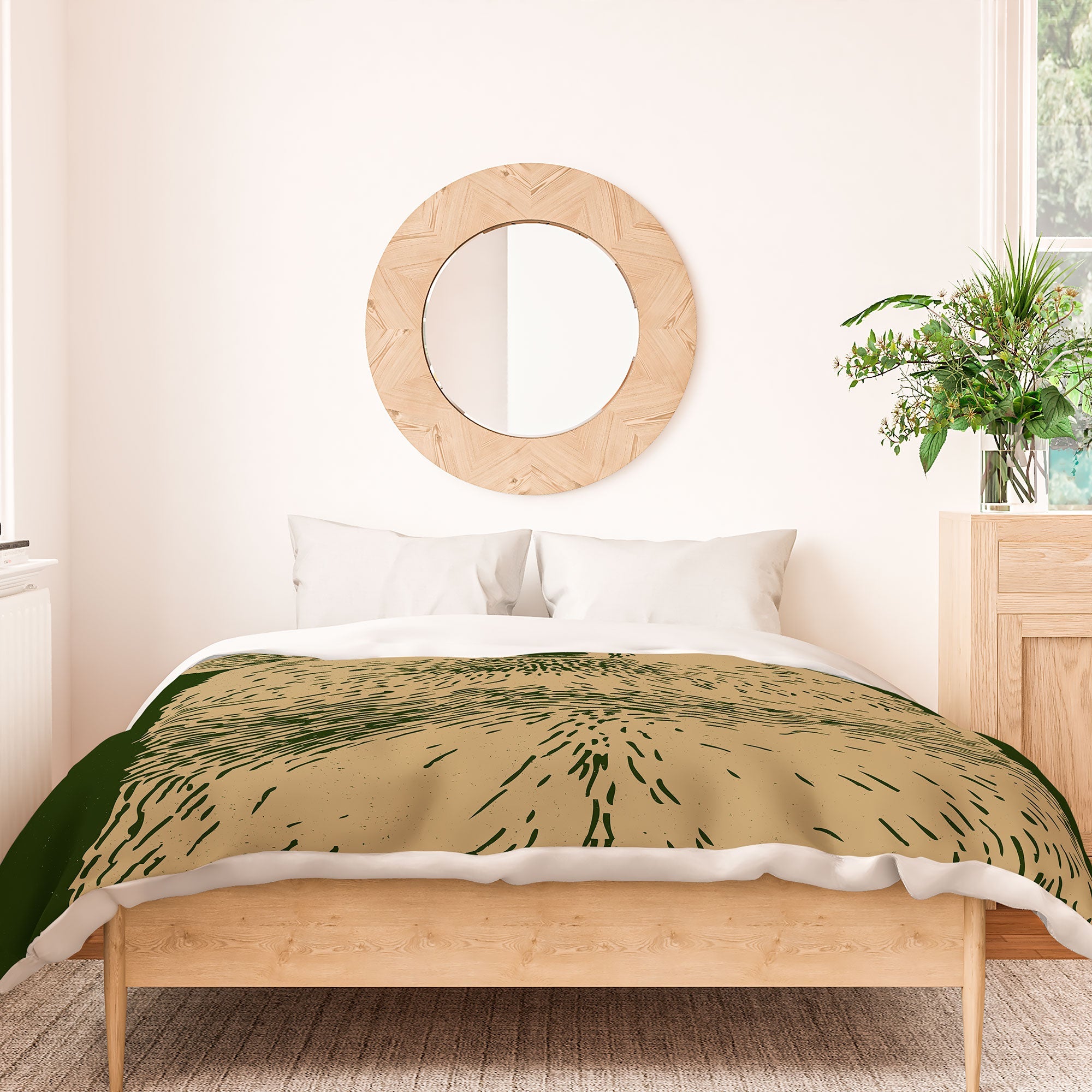 Andrew Henry Kodiak Bear Duvet Cover