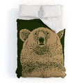Andrew Henry Kodiak Bear Duvet Cover