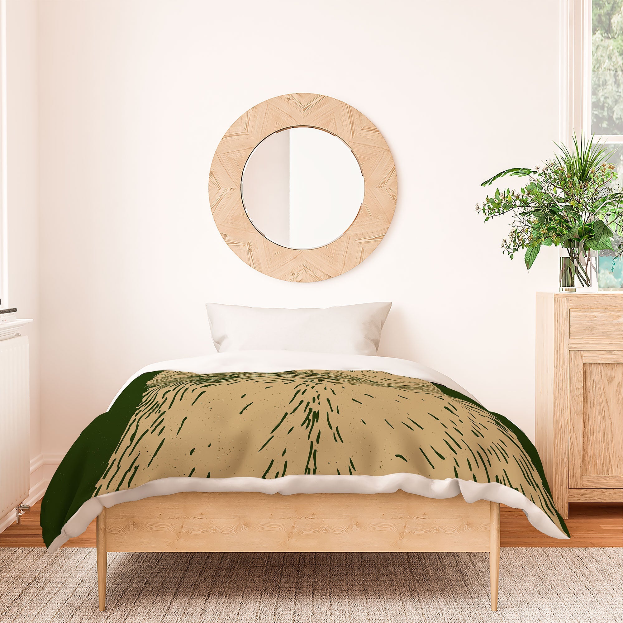 Andrew Henry Kodiak Bear Duvet Cover