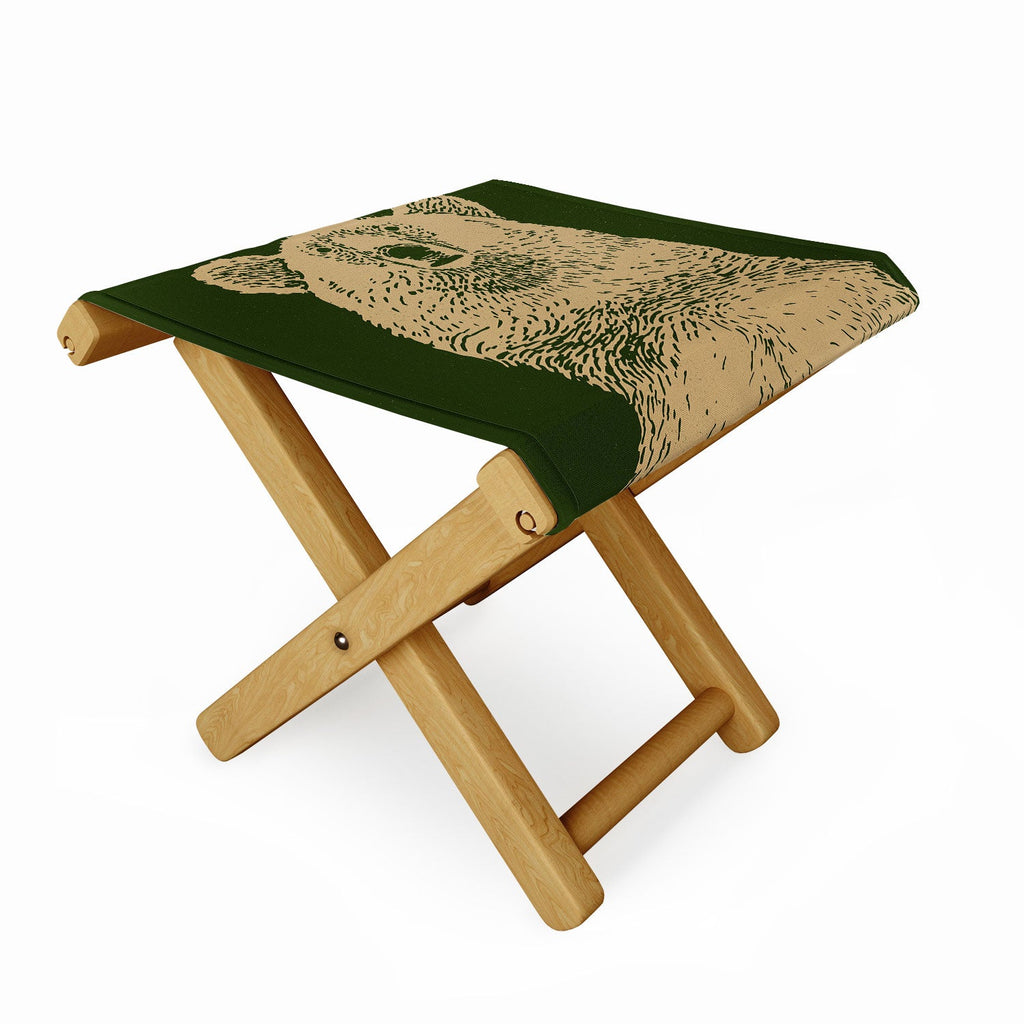 Andrew Henry Kodiak Bear Folding Stool