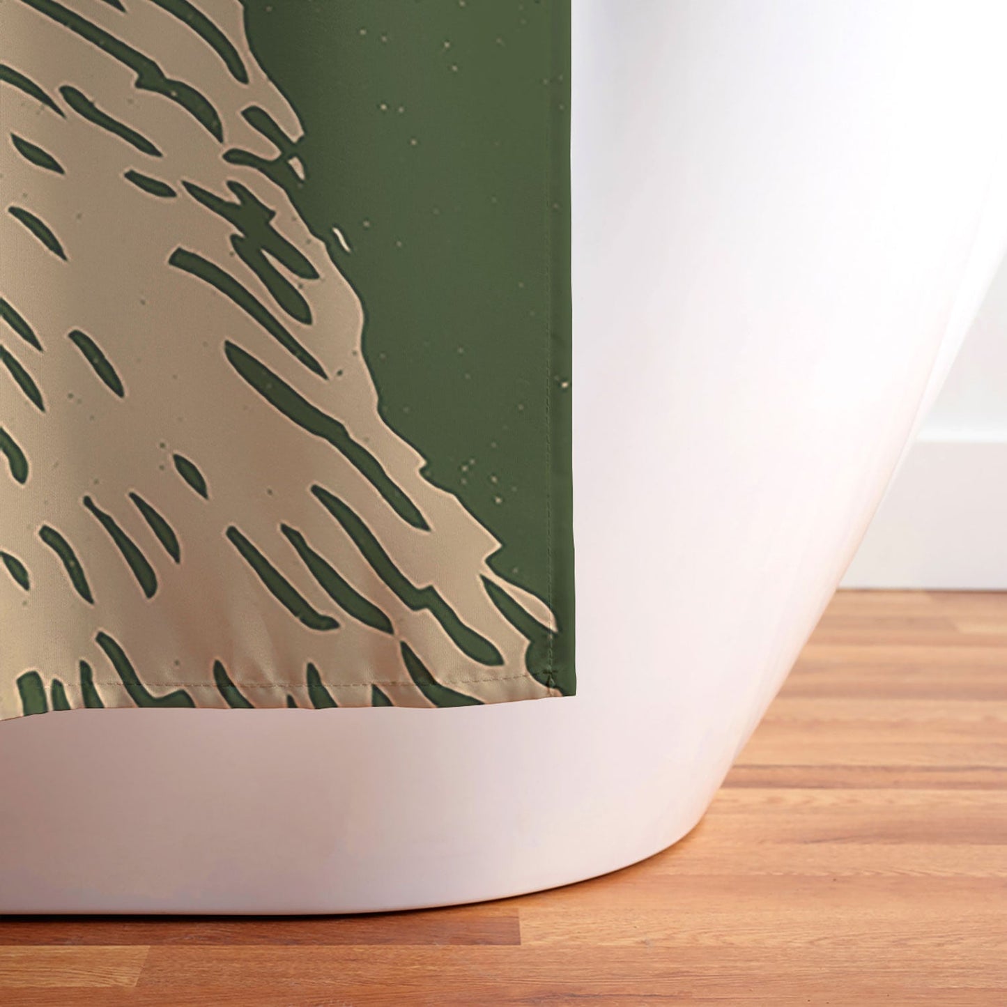 Andrew Henry Kodiak Bear Shower Curtain