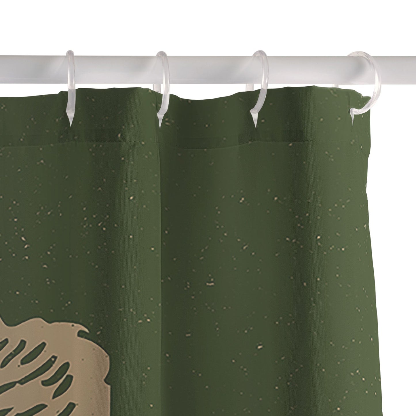 Andrew Henry Kodiak Bear Shower Curtain