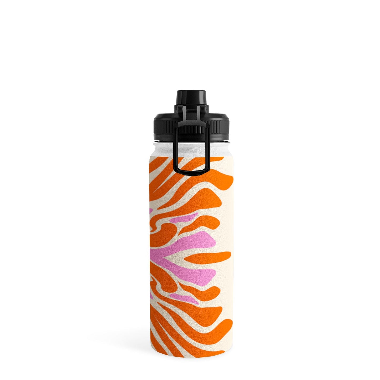 Angela Minca Abstract Symmetry Petals 2 Water Bottle