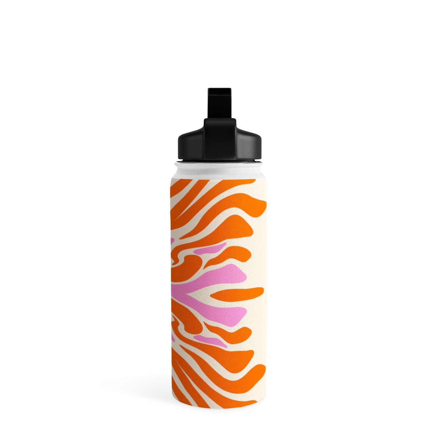 Angela Minca Abstract Symmetry Petals 2 Water Bottle