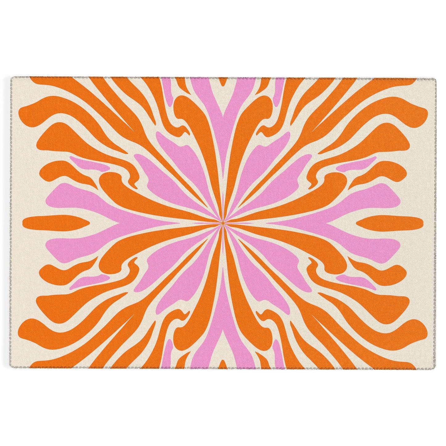 Angela Minca Abstract Symmetry Petals 2 Outdoor Rug
