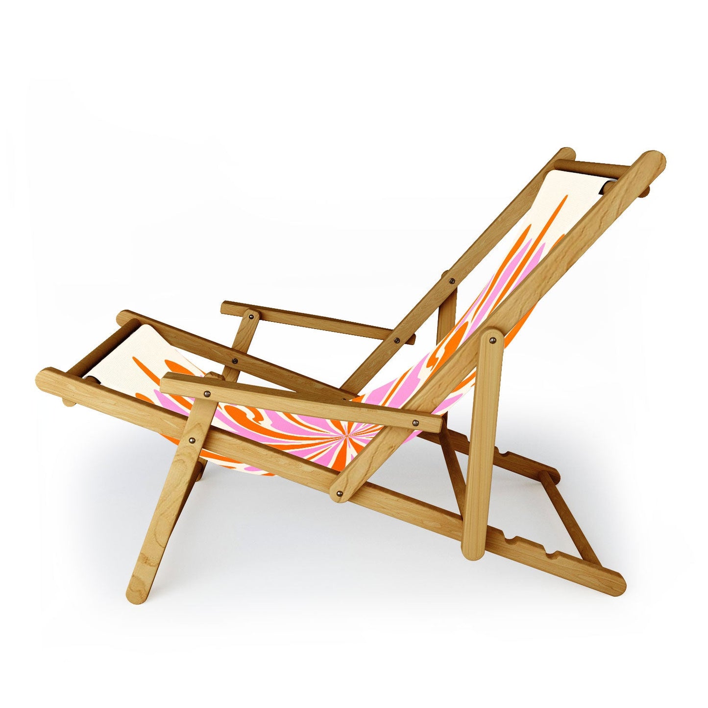 Angela Minca Abstract Symmetry Petals 2 Sling Chair