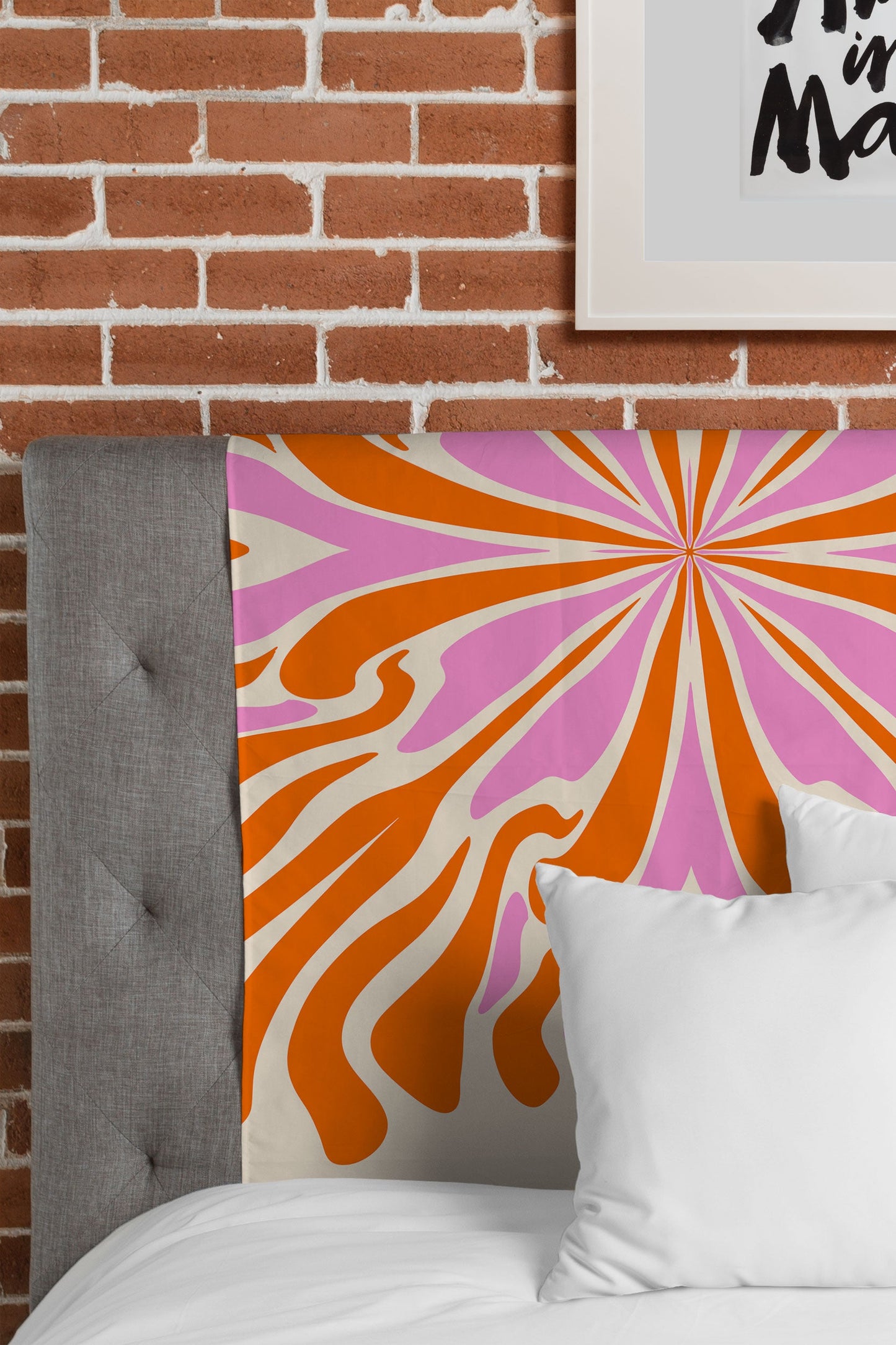 Angela Minca Abstract Symmetry Petals 2 Tapestry
