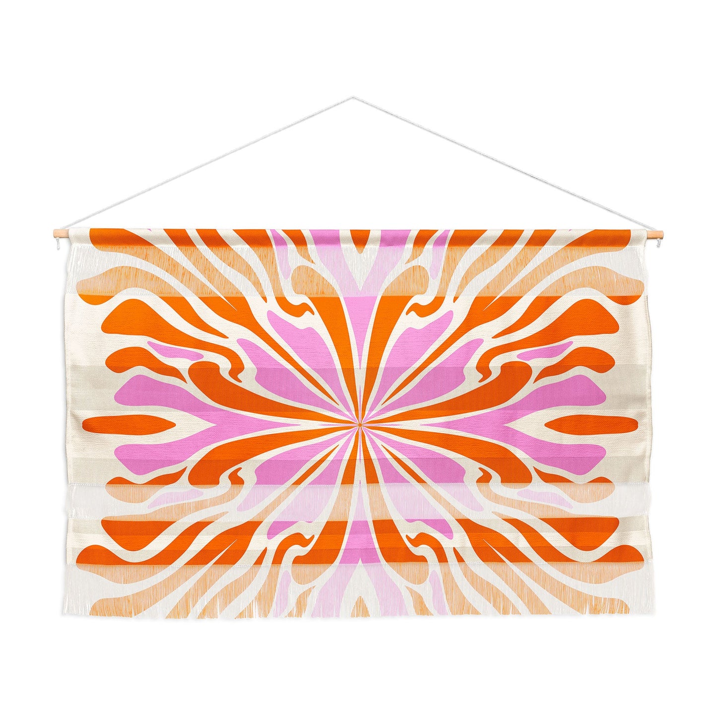 Angela Minca Abstract Symmetry Petals 2 Wall Hanging Landscape