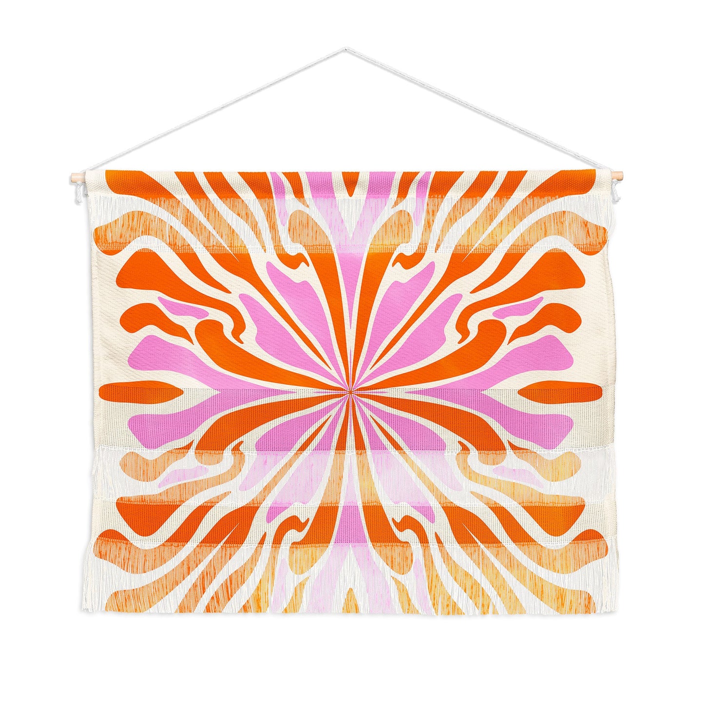 Angela Minca Abstract Symmetry Petals 2 Wall Hanging Landscape