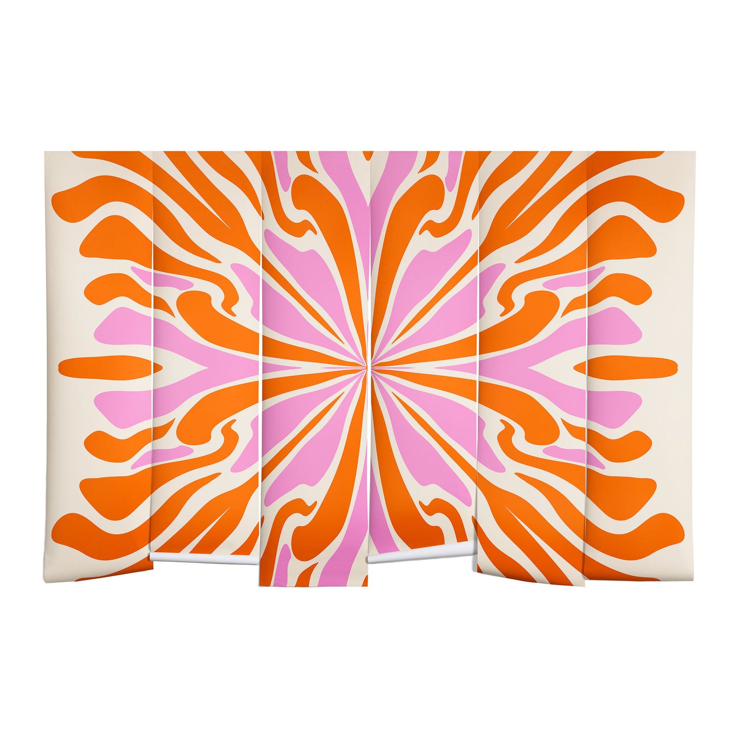 Angela Minca Abstract Symmetry Petals 2 Wall Mural