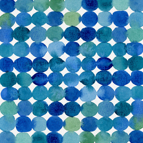 Angela Minca Watercolor dot pattern Shower Curtain