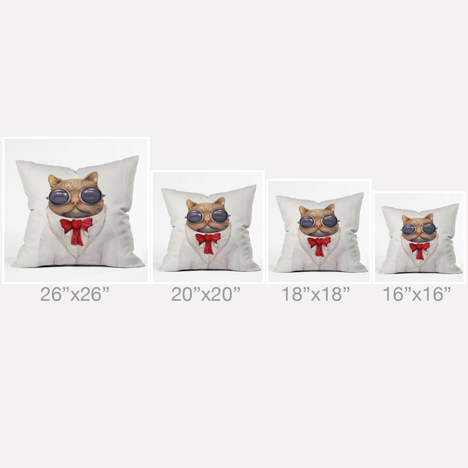 Animal Crew Astro Cat Throw Pillow