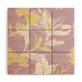 Gabriela Fuente Emma Lilac Floral Wood Wall Mural