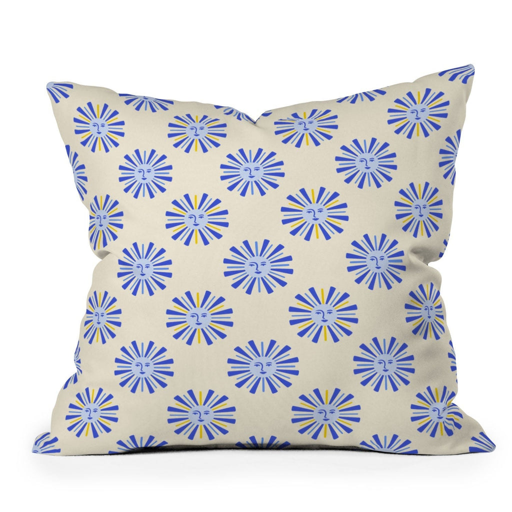 Design by Spark Dolce Vita Radial Sun Outdoor Throw Pillow