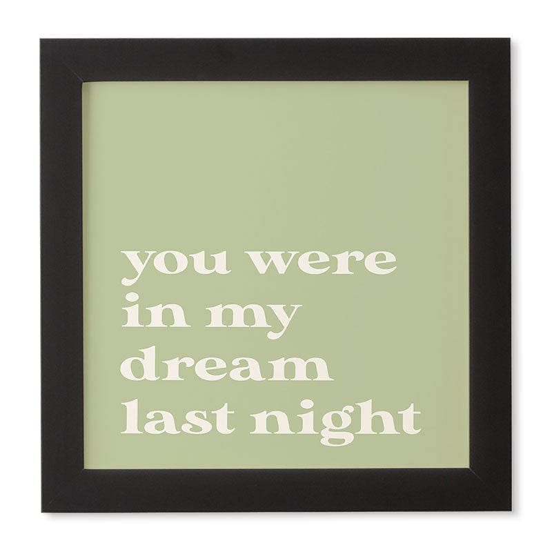 April Lane Art Green Dream I Framed Wall Art