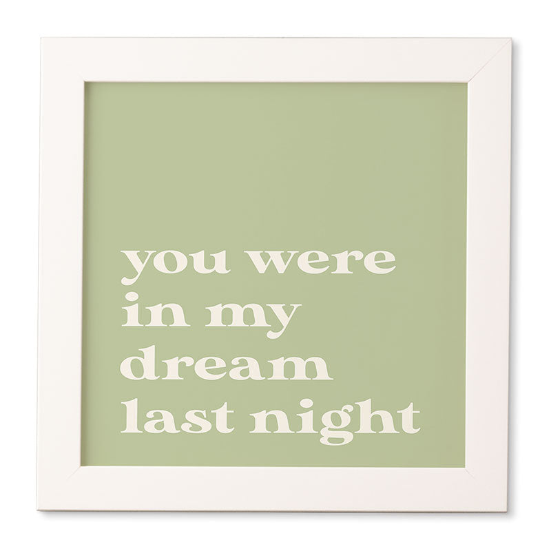 April Lane Art Green Dream I Framed Wall Art