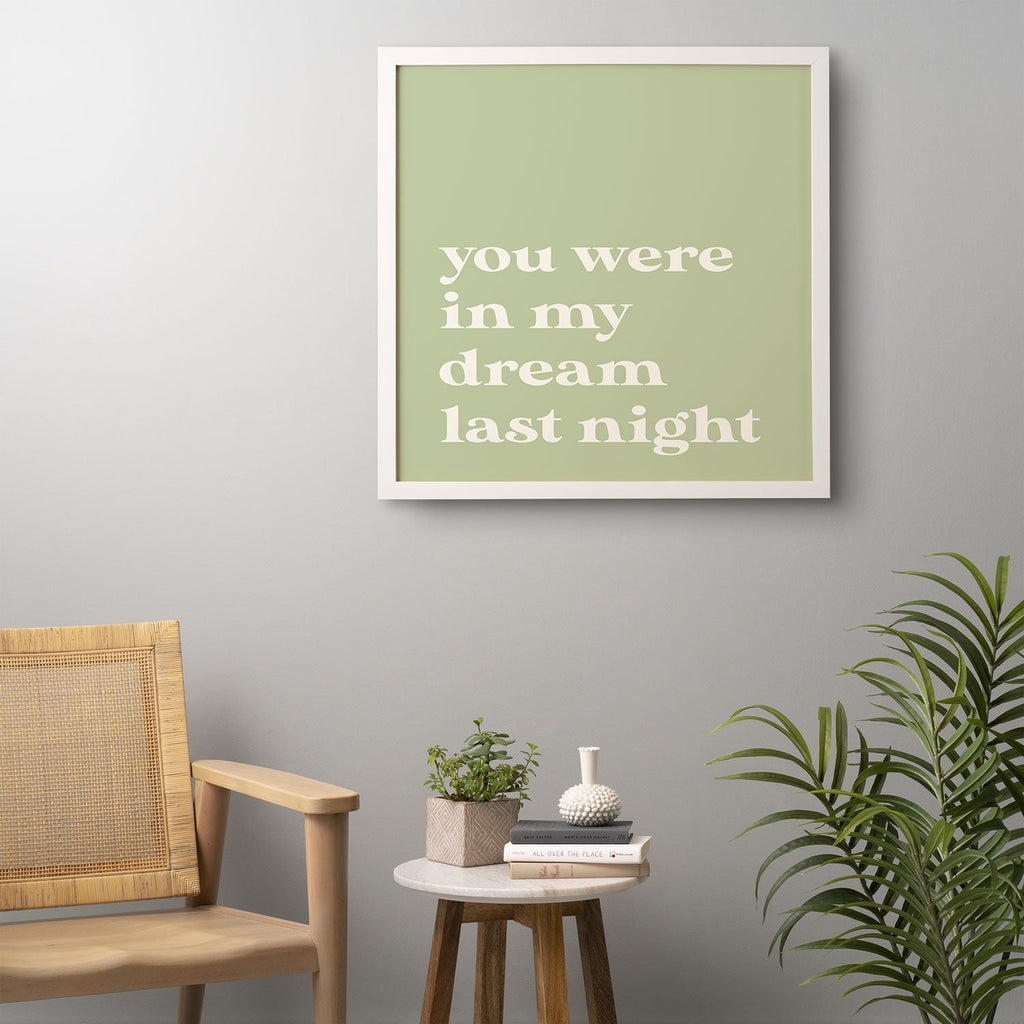 April Lane Art Green Dream I Framed Wall Art