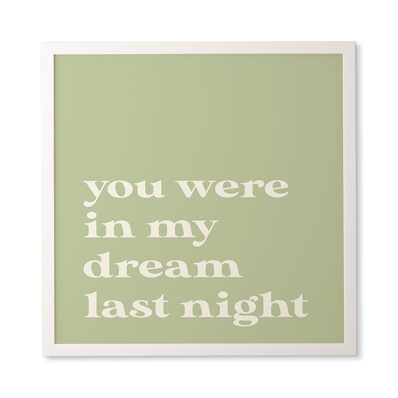 April Lane Art Green Dream I Framed Wall Art