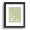 April Lane Art Green Dream I Recessed Framing Rectangle