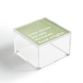 April Lane Art Green Dream I Acrylic Box