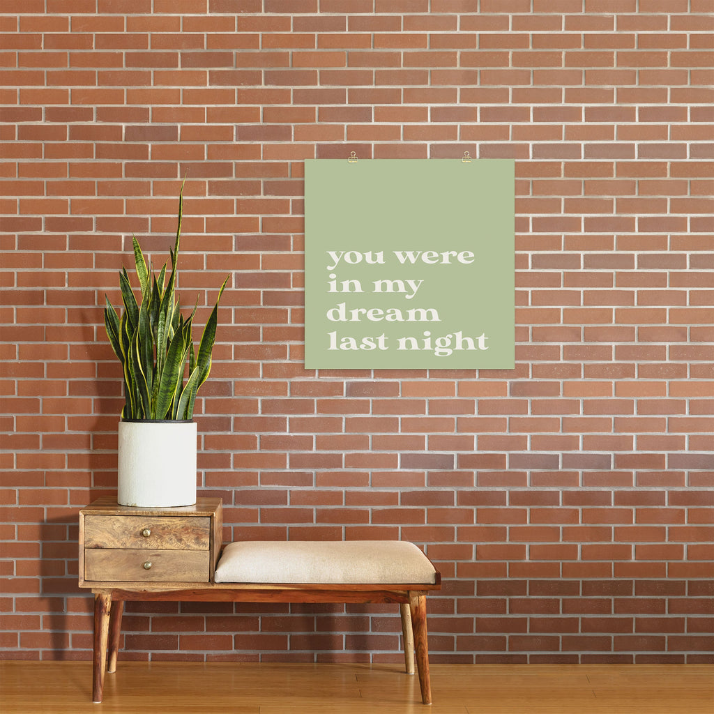 April Lane Art Green Dream I Art Print