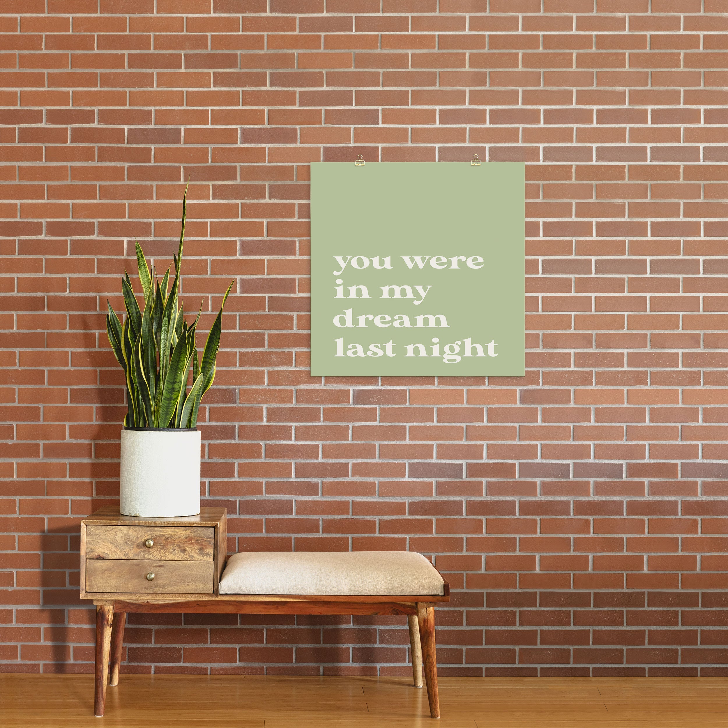 April Lane Art Green Dream I Art Print