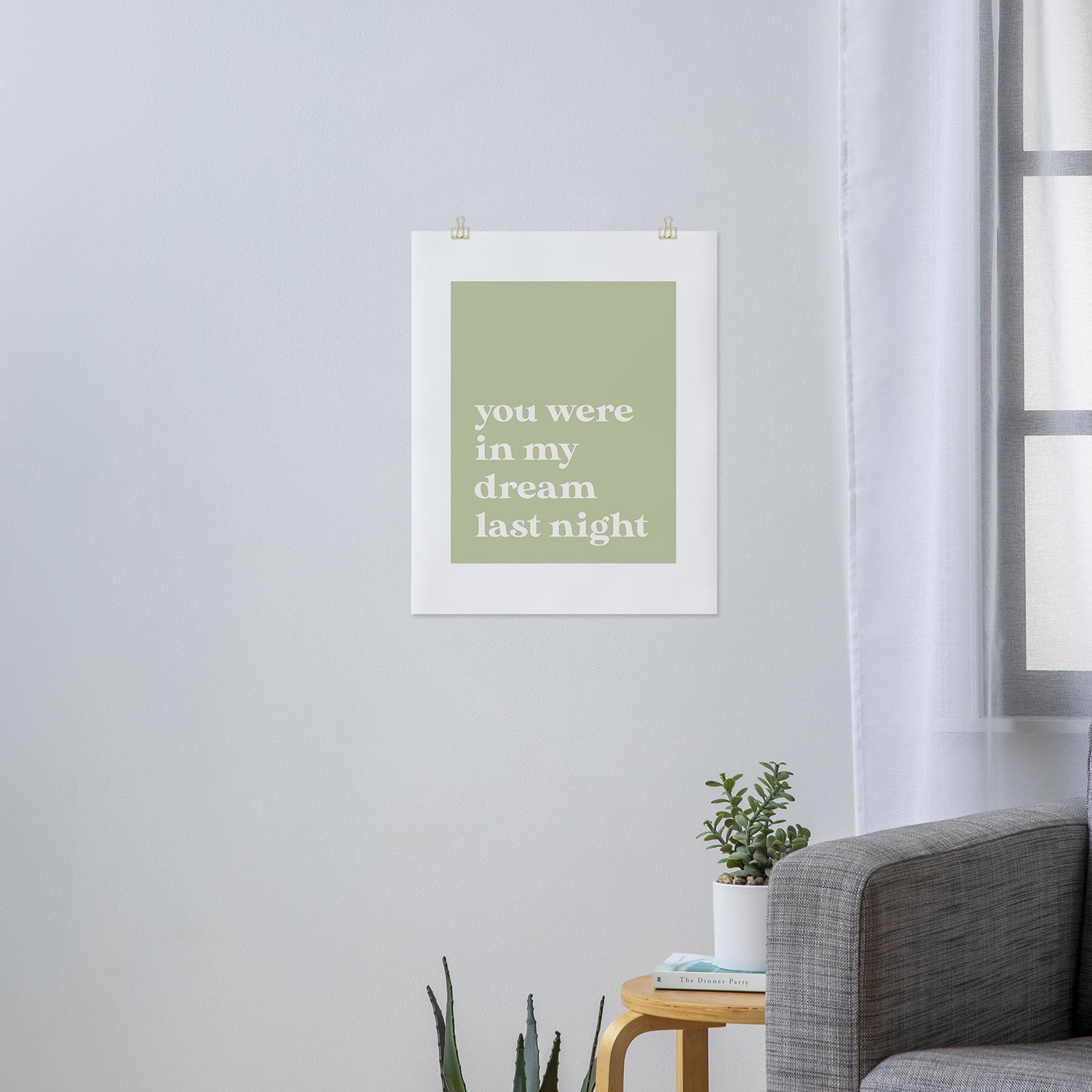 April Lane Art Green Dream I Art Print