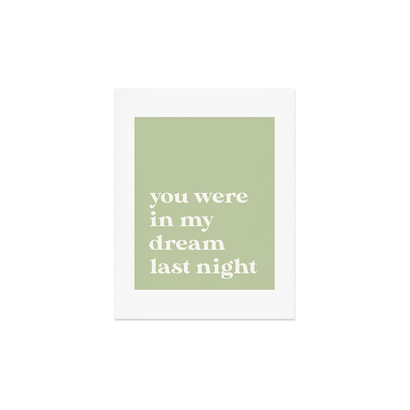 April Lane Art Green Dream I Art Print
