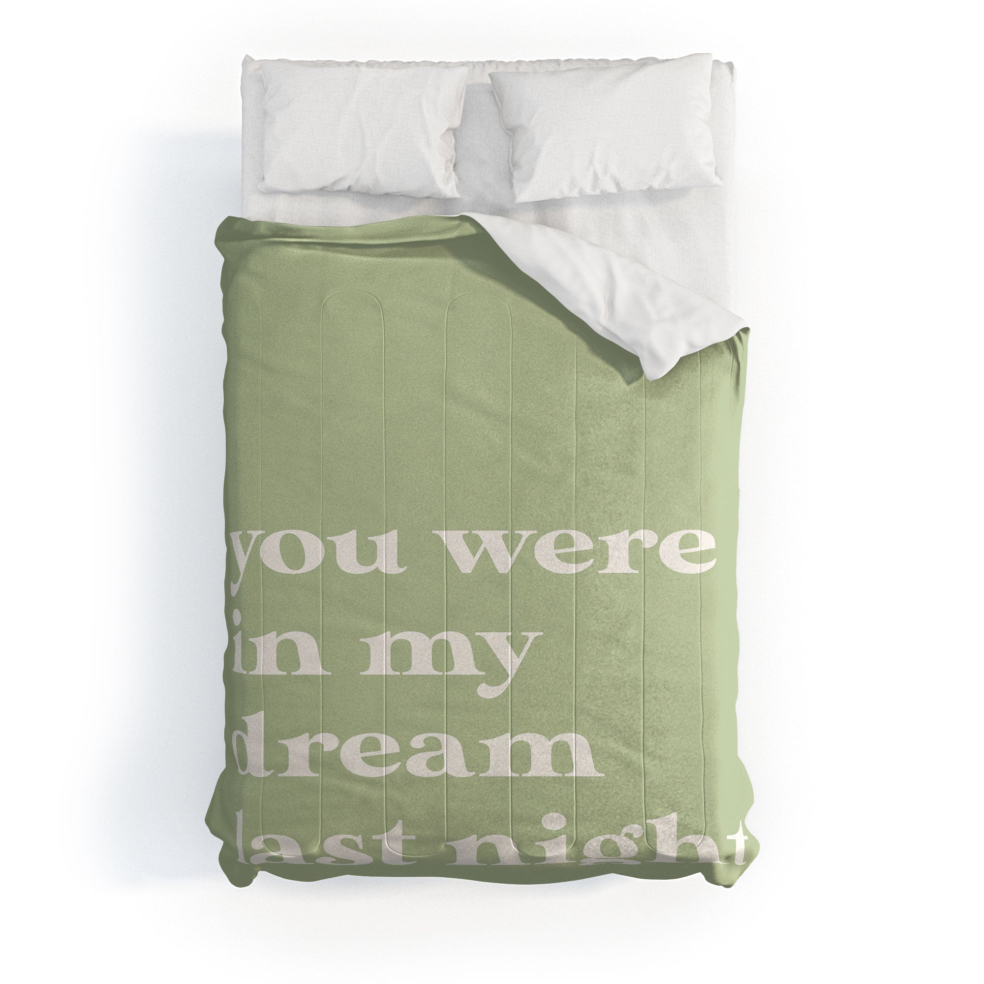 April Lane Art Green Dream I Comforter