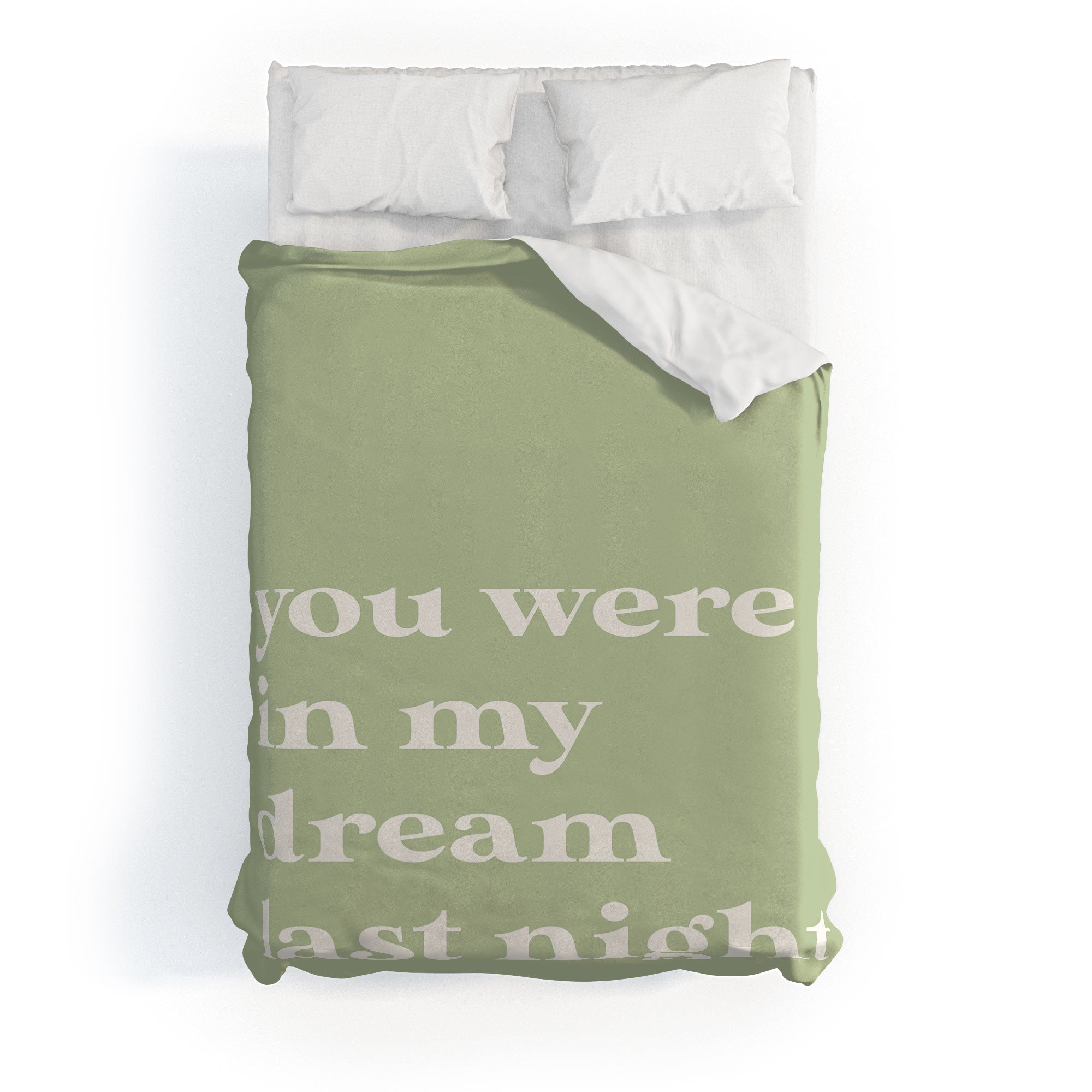 April Lane Art Green Dream I Duvet Cover