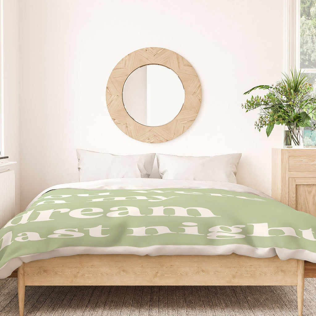 April Lane Art Green Dream I Duvet Cover