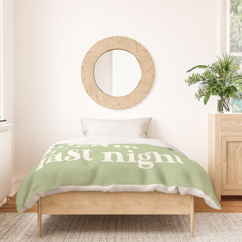 April Lane Art Green Dream I Duvet Cover