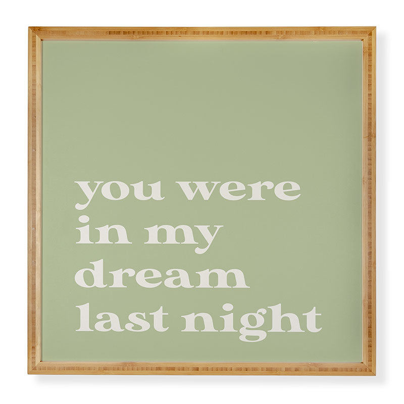 April Lane Art Green Dream I Framed Wall Art