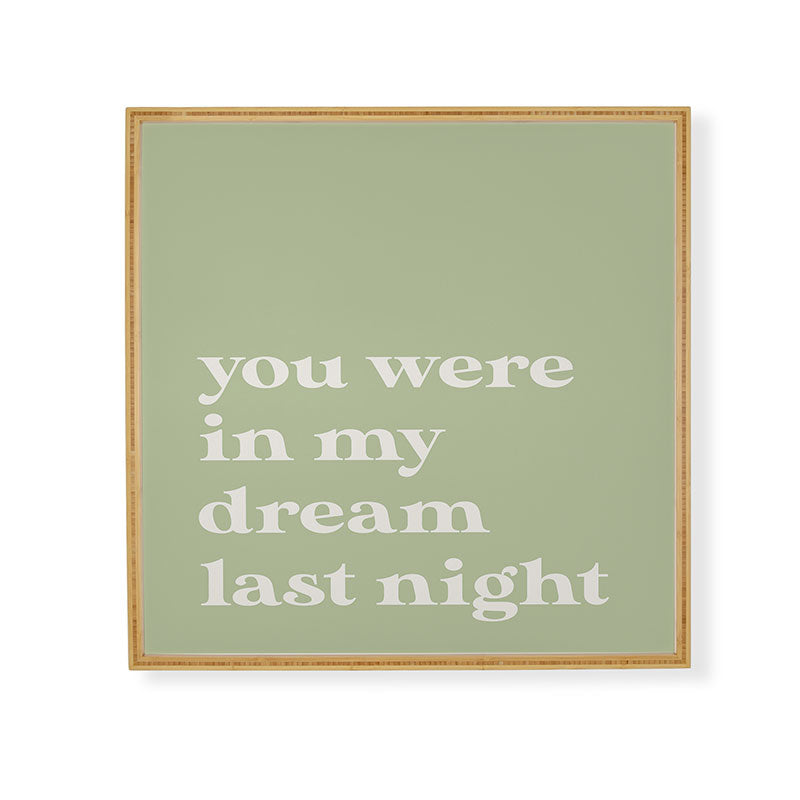 April Lane Art Green Dream I Framed Wall Art