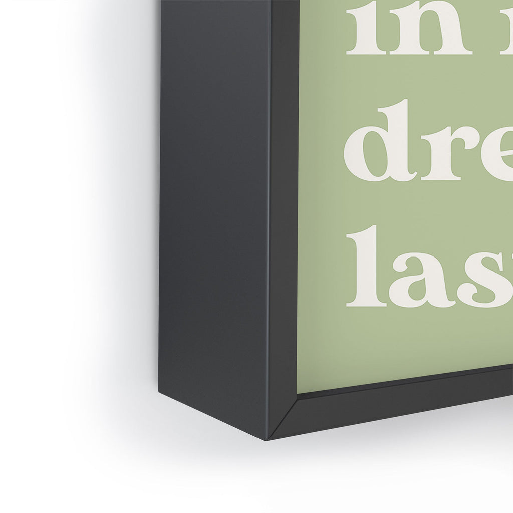 April Lane Art Green Dream I Framed Mini Art Print