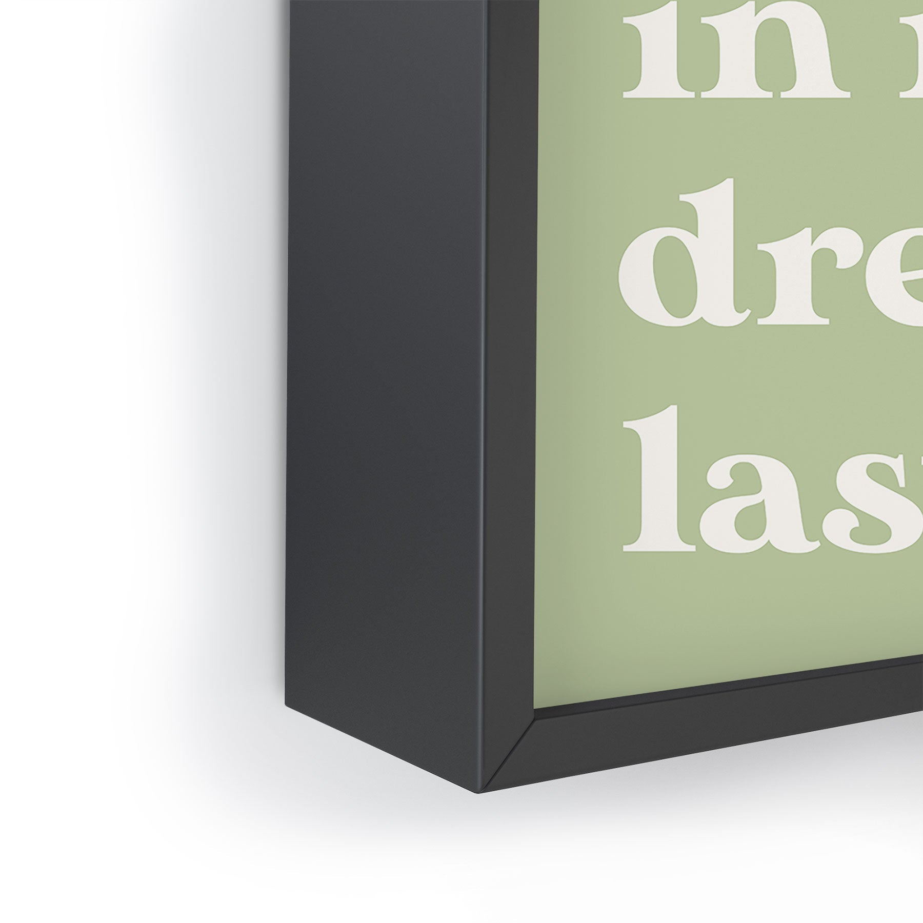 April Lane Art Green Dream I Framed Mini Art Print