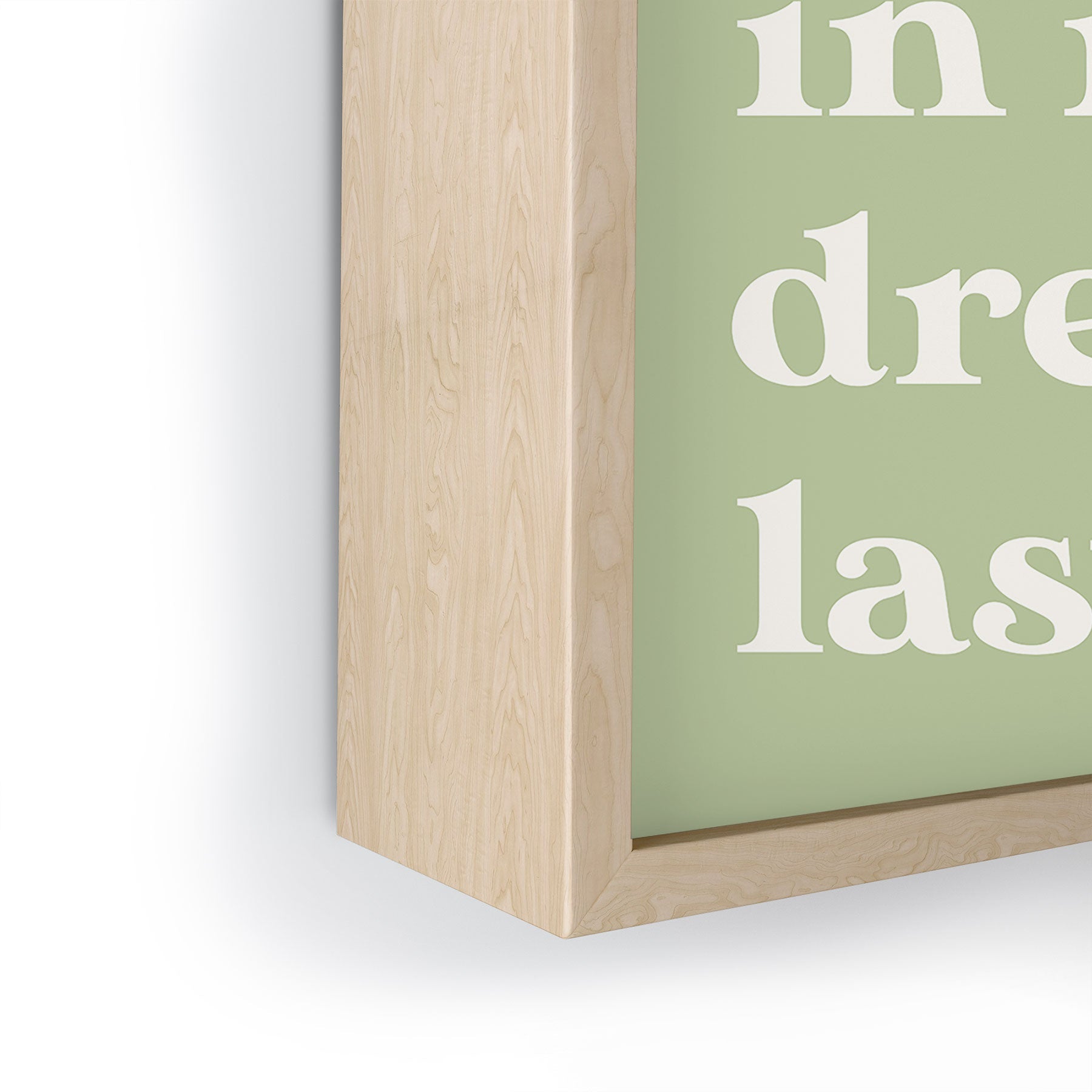 April Lane Art Green Dream I Framed Mini Art Print