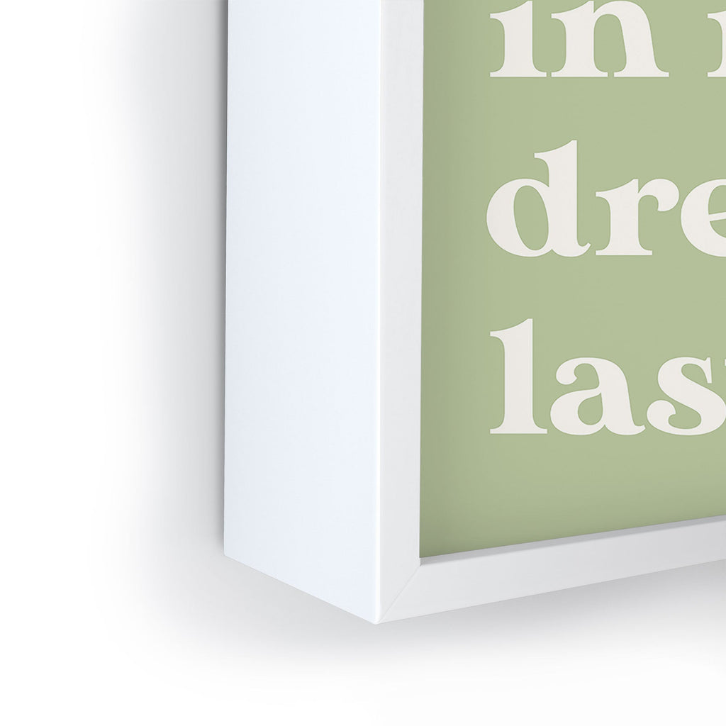 April Lane Art Green Dream I Framed Mini Art Print